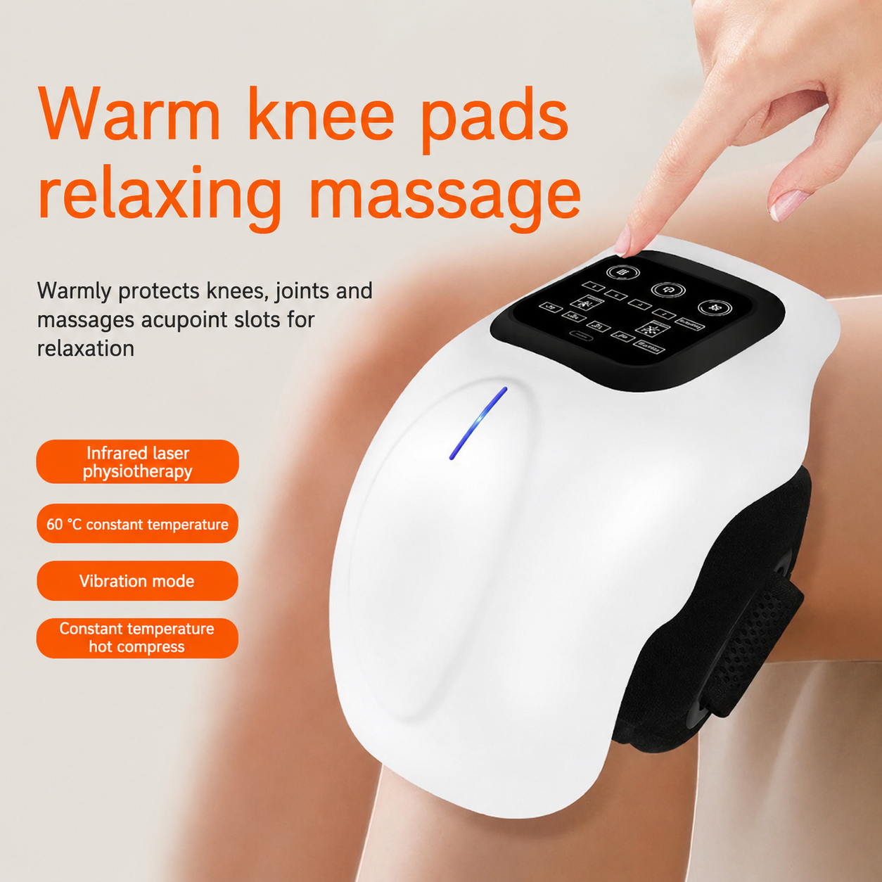 At-home knee therapy device