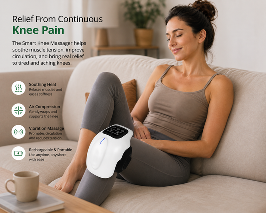 At-home knee therapy device