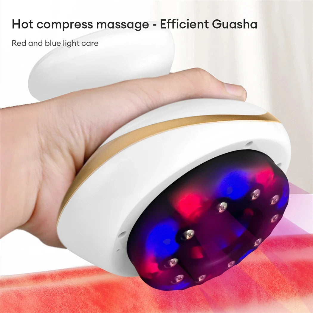 6-In-1 Professional EMS Massager: Cupping, Gua Sha, Vacuum Suction, Electric Body Muscle Cupping