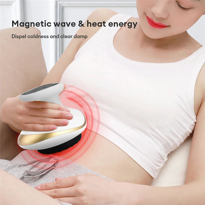 6-In-1 Professional EMS Massager: Cupping, Gua Sha, Vacuum Suction, Electric Body Muscle Cupping