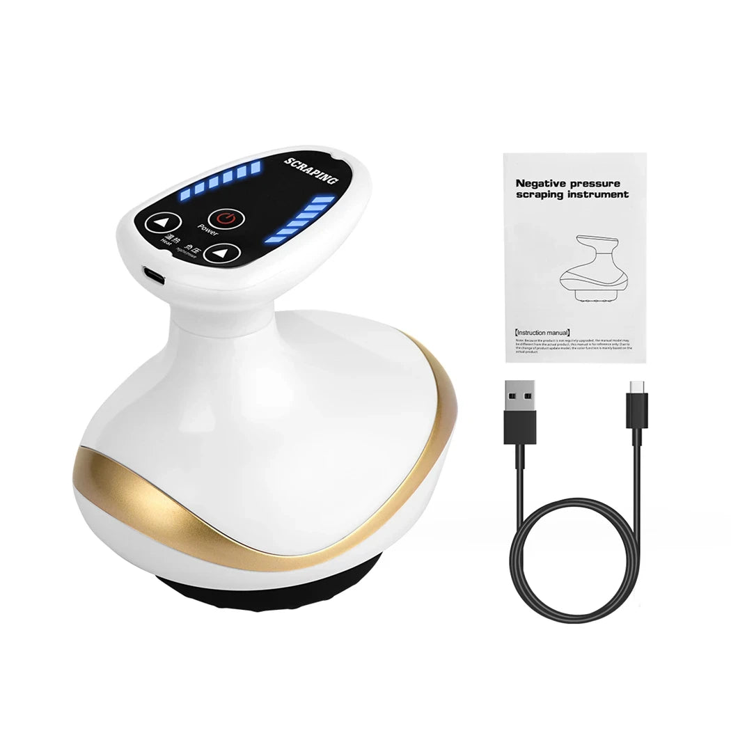 6-In-1 Professional EMS Massager: Cupping, Gua Sha, Vacuum Suction, Electric Body Muscle Cupping