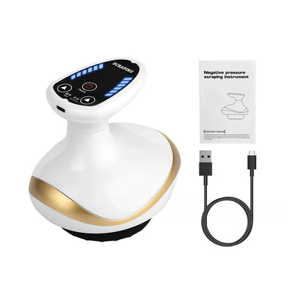 6-In-1 Professional EMS Massager: Cupping, Gua Sha, Vacuum Suction, Electric Body Muscle Cupping
